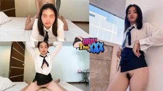 คลิปโป๊ไทย BbwThaixxx คาชุดนักเรียนกระโปรงสั้นผูกเนคไทคอซองใส่ชุดนี้ควยเเข็งตลอดกว่าจะได้เสียบหีน้องมันก็บ๊วบควยจนน้ำแตกไปแล้วกว่าจะให้เย็ดต้องเบิ้ลรอบสองสดไม่ใส่ถุงยาง
