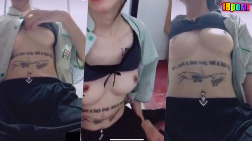 คลิปโป๊หลุดXXX เสียวน้ำเยิ้มวีดีโอคอลเสียว พนักงานเซเว่น เปิดกล้องแลกเสียวกับแฟนช่วยตัวเองหน้ากล้องแฟนแอบบันทึกวีดีโอไว้มีรอยสักหีน้ำเยิ้มทางบ้านอย่างเด็ด