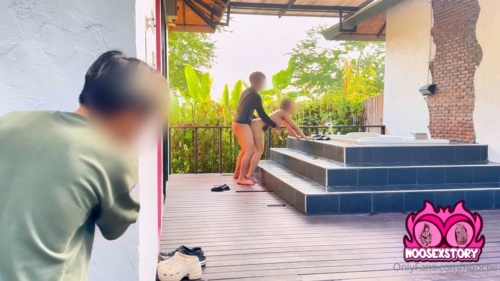 คลิปโป๊หลุด ilovesexary เหมาบ้านพลูวิลล่าน้องหนูเย็ดสดกับแฟนเอ้าดอร์ข้างสระน้ำผัวเผลอโดนรุ่นน้องเย็ดต่ออีก noochii เบิ้ลน้ำสองเสียวกว่าเดิมอีกซอยหีน้ำกระจายล่อกันเพลินๆเมียคนอื่น